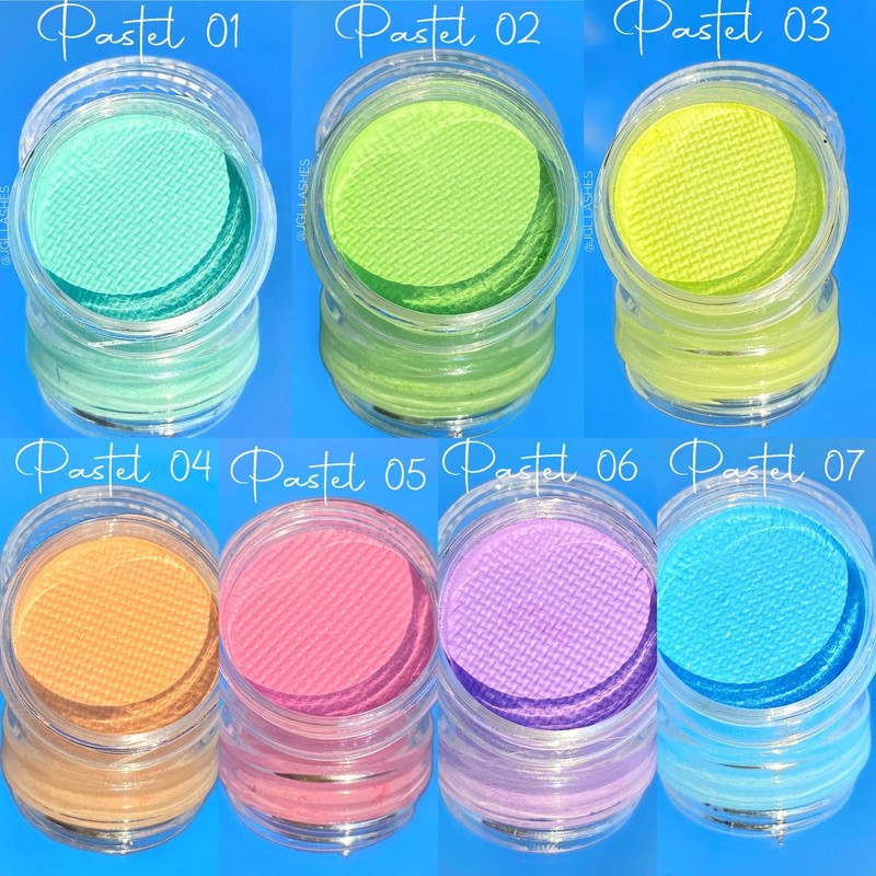 Colección 7 tonos de delineadores pastel JGLiner