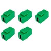 RiteAV HDMI Green Keystone Adapter Coupler Female to Female [5