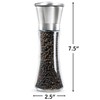 Levav Premium Salt and Pepper Grinder Set of 2- Brushed