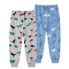 Little Boys Dinosaur Pyjamas Sets Cotton Space Pjs Long Sleeved