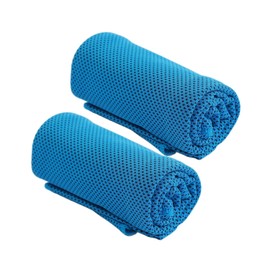 Mies' 2-Piece Cooling Towel, Cooling Towel, Cooling Towel, Absorbent Towel, Outdoor, Cool Towel, Sports Towel, Quick Dry Towel, Super Absorbent, Lightweight, Quick Drying, Heatstroke Prevention, 9