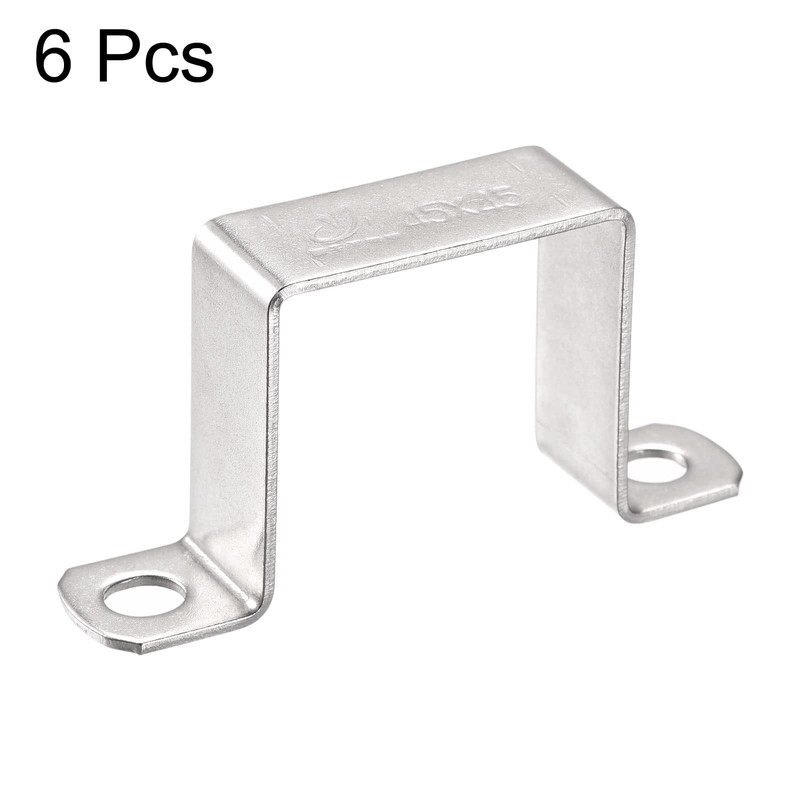 uxcell U Shaped Connector Bracket 43 x 46mm 304 Stainless