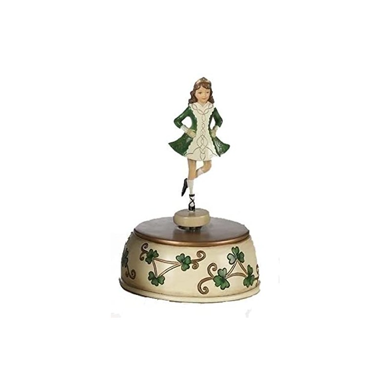 Figura musical de bailarina irlandesa de 7"