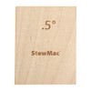 StewMac Neck Shim for Guitar, Blank, 0.50 degree