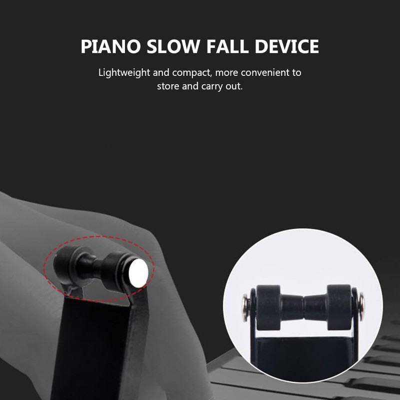 ARTIBETTER Piano Slow Fall Device Hydraulic Pressure Fallboard Decelerator Lightweight