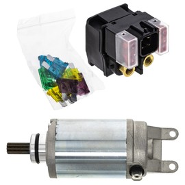 NICHE Starter Motor Solenoid Kit For 2007-2016 Suzuki Burgman 400 AN400 31800-21E20 31800-47E00 31100-14F01 Scooter