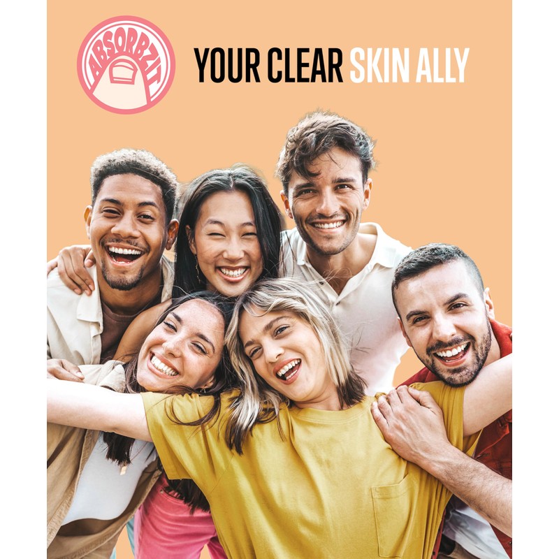 Absorbzit - The Everyday Hydrocolloid Pimple Patches, Ultra Thin Spot