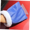 Gatuida Snow Scraper with Glove for Cars Ice Remover Tool