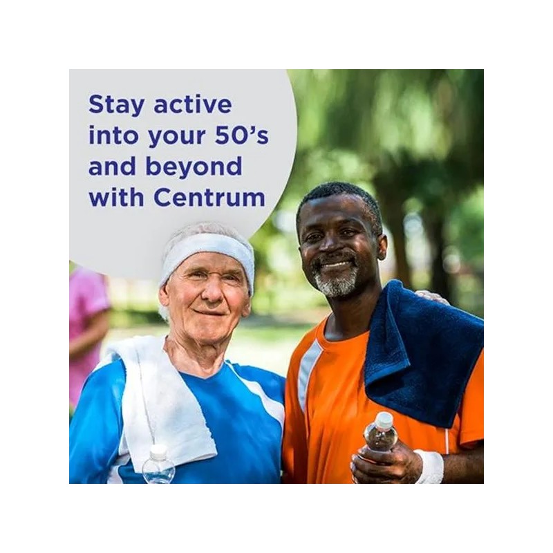 Centrum Silver Multivitamínico Hombres 50+ 100 Tabletas
