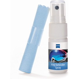ZEISS Fog Defender System Anti-Fog Kit for Glasses 2 Pack – 2 Spray Bottles and 2 Microfiber Cloths