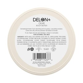 Delon Intense Moisturizing Olive Body Butter Ounce Pack