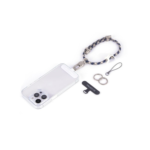 project-cb Cell Phone Wrist Strap 1,Phone Tether Tab 2,Key Ring×2,Phone