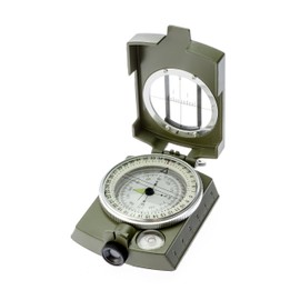 SE Military Lensatic and Prismatic Sighting Survival Emergency Compass with Pouch - CC4580