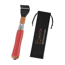 WOVTE Extendable Back Scratcher for Women with Massage Ball Anti Rotation, Birthday Gifts for Women Wife Stocking Stuffers Mothers Day Gifts Easter Basket Stuffers for Adults