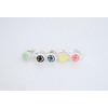 SILVER 925 Anna Flair AE223035 Colorful Smile One Touch Earrings,