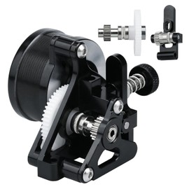 Xirbbo Latest Metal Lightweight Mini Extruder Enhanced Stepper Motor is Compatible with Voro2.4 V0.1 0.2 End 3V2 Pro Q5 QQ-S and Other Models