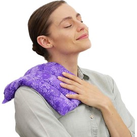 Nature Creation Multipurpose Herbal Microwavable Heating Pad for Back & Lumbar - Nature Creation - #14 Purple Flowers, NC unscented