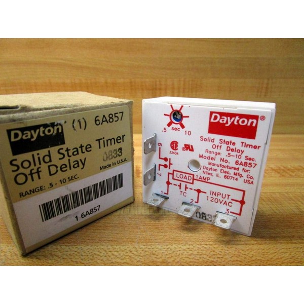 Encapsulated Timer Relay, 1A, Solid State