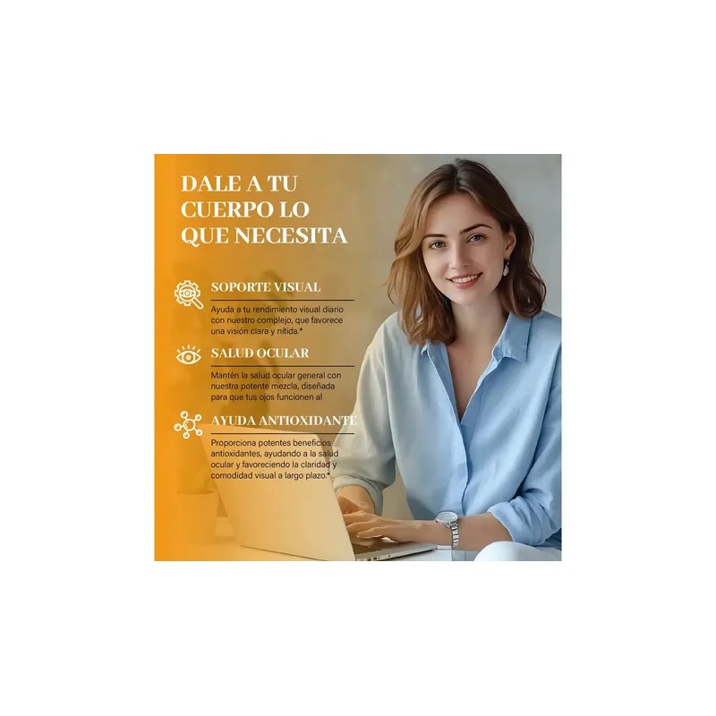 Gwynne Gummies Luteína Gummie Suplemento Vitaminas Minerales Oculares 40mg 8mg