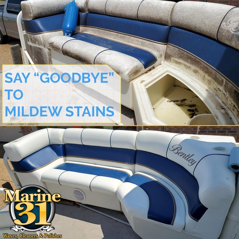 Marine 31 Mildew Stain Remover & Cleaner | Effective for