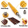 Precision Screwdriver for Phone and Electronics Repairs - Interchangeable Bits