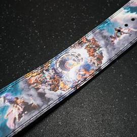 Katamu Premium Lever Weight Lifting Belt | Gym Belt | Powerlifting Belt | Leather Lifting Belts with Lever (Gods of Olympus, Small)