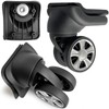 NUOZE Duel Spinner Luggage Wheels Replacement for Suitcase, Wheels Parts