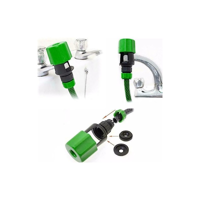 SK INFINITY | Kitchen Garden Watering Tap Hose Pipe Snap