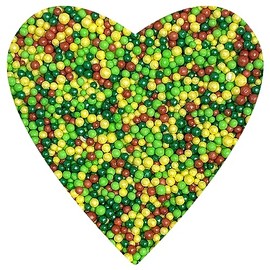 COOL MOM SPRINKLES Fiesta Nonpareils Sprinkles (4 oz.) – Themed Sprinkles for Decorating Ocean Cakes, Cupcakes, Cookies & Desserts – Mixed in the USA/Gluten-Free