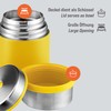 Esbit Sculptor Thermal Food Container 500 ml in Sunshine Yellow