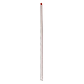 Boardwalk BWKJSTW1025RED 10.25 in. Wrapped Jumbo Polypropylene Straws - Red (2000/Carton)