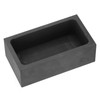 Rectangular Graphite Ingot Mold Jewelry Metal Refining Crucible for Melting