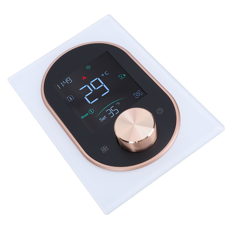 Smart Color Thermostat APP Programmable Touchscreen Knob Control Smart Temperature