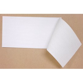 KAWAGUCHI 補修布 普通地~厚地用 アイロン接着 幅6×長さ30cm 白 93-001