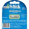 Schick Quattro 4 4 Blade Replacement Blades (4 Pieces) Shaving