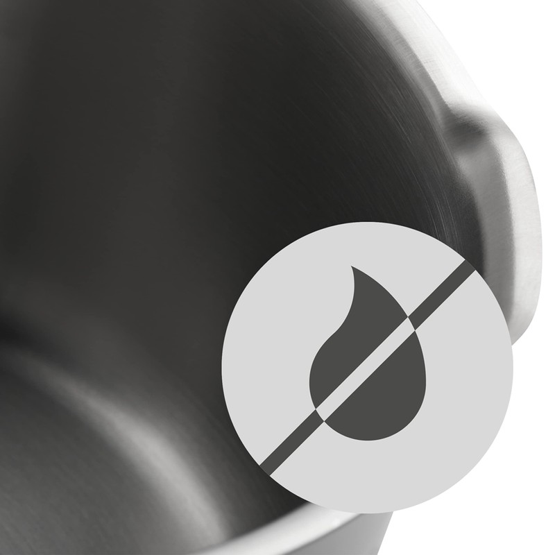 WMF Sauce Pan 16cm, 1.4L, Brushed Finish, Stainless Steel, Suitable