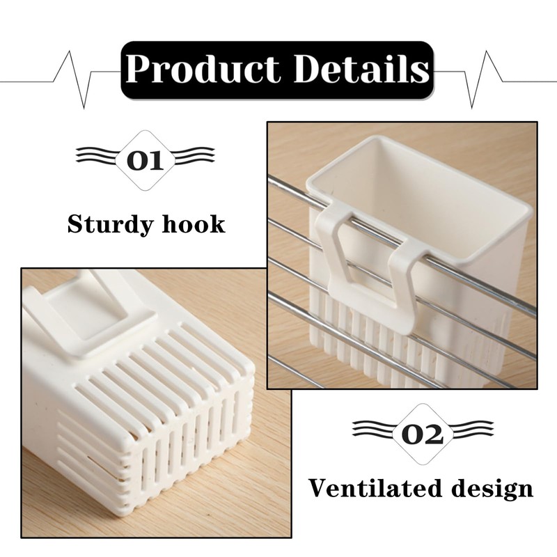 VrotQyn 3 Pcs Utensil Drying Rack Universal Cup Silverware Utensil