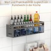 Soontrans Wall Spice Rack, 40 x 10.7 x 12.3 cm,