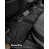 CarQiWireless® All-Weather Floor Mats for Toyota Highlander 2020-2024 2025 L/LE/XLE/Limited/Platinum