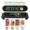 Koios VS-6621 Black Corded Moist/Dry Automatic Food Vacuum Sealer Machine