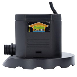 Rx Clear Submersible Cover Pump for Above Ground Pool | 800 GPH with Automatic On/Off | Including Easy Clean Filter Pad and 25-Foot Power Cord | Retain The Life of Your Winter Cover