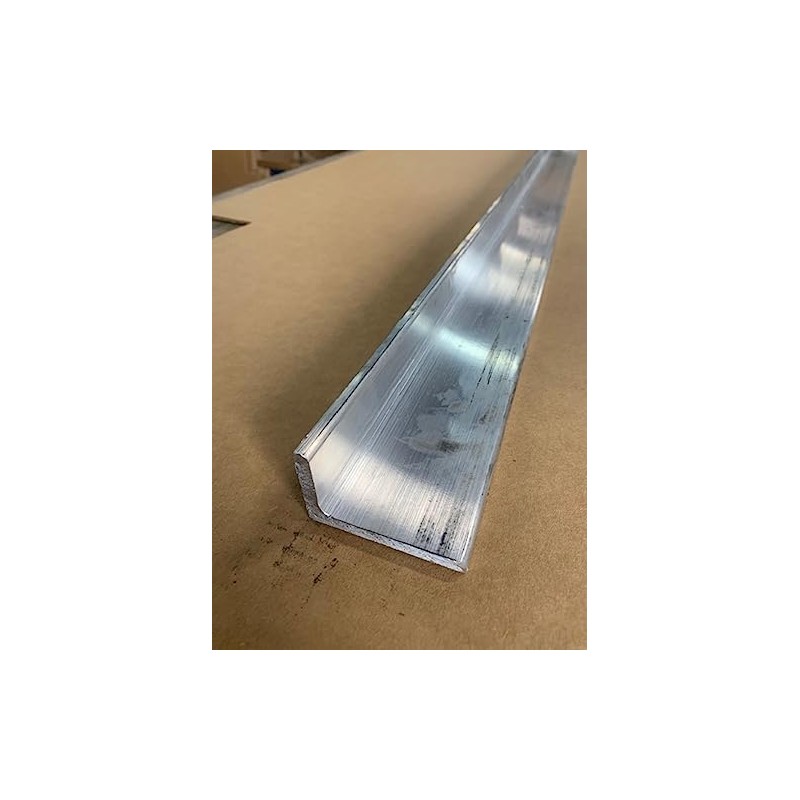 Generic 1/4" Aluminum Angle x 2" x 3", 6061-T6 Aluminum,