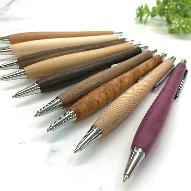 Luminio Wooden Axis Mechanical Pencil, 0.5 Rare Wood, Presented Wood,