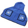 Dog Towel Strong Absorbent Quick Drying Hand Pockets Design Hooded