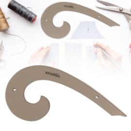 Harilla Clear Imperial Curve Pattern 12 Inch Pattern Template Make Garment French Curves for