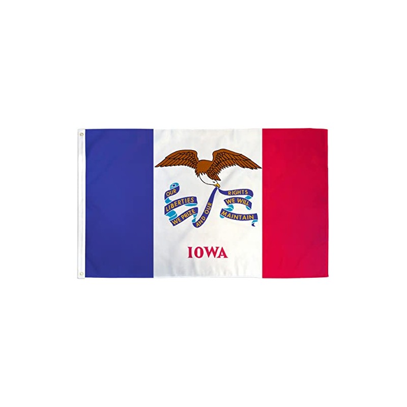 Iowa State Flag - 3x5ft Premium Polyester Printed Flag