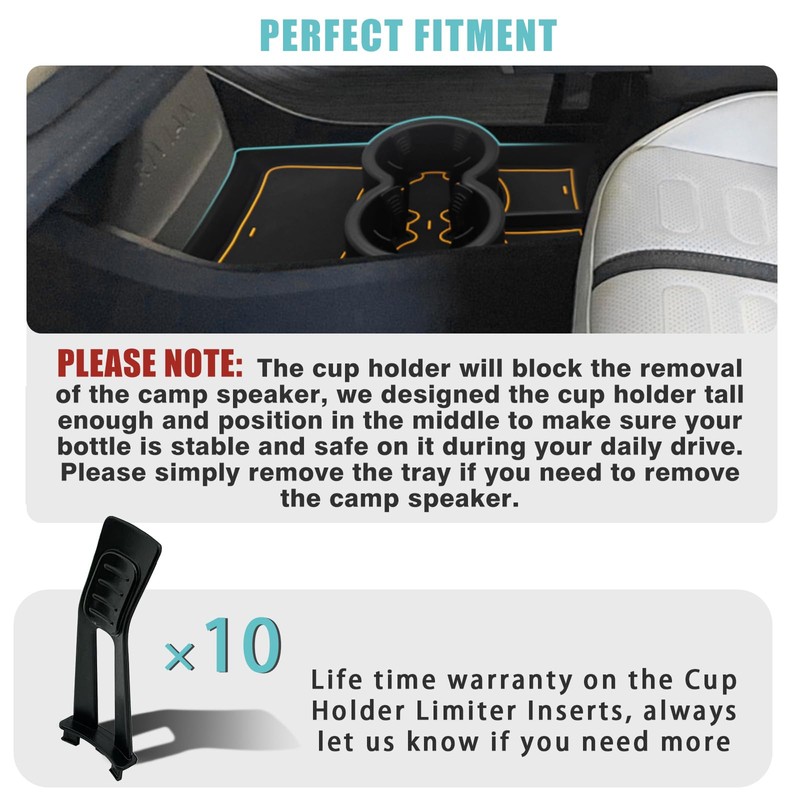 BestEvMod for Rivian R1T & R1S Armrest Storage Box and