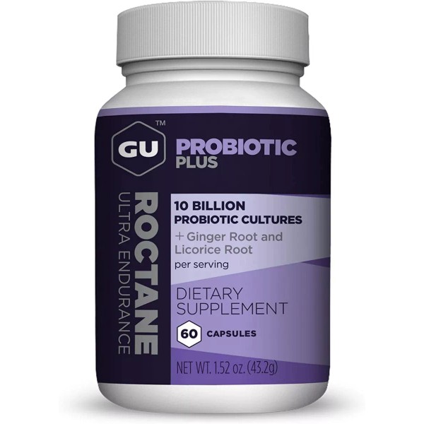 Gu Energy Probioticos Plus Gu Energy Roctane 60caps