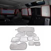 autopart2021 Car Full Sun Shade Rear Front Window Shade Blocks
