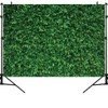 OUYIDA 7X5FT Green Leaves Nature Birthday Party CP Pictorial Cloth